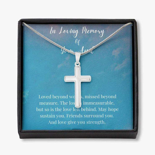 In Loving Memory Of Your Aunt Necklace, Memorial Gifts For Loss Of An Aunt Necklace Gifts for Niece Rakva