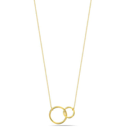 Infinite Connection: 925 Sterling Silver Interlocking Infinity Double Circle Pendant Necklace for Women and Girls For Self Rakva