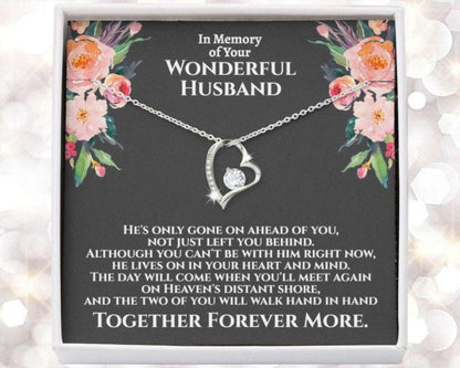 Loss Of Husband Gift, Gift For Newly Widowed, Sympathy Gift For Loss Of Husband, Memorial Gift For Loss Of Husband, Bereavement Necklace Memorials Necklace Rakva