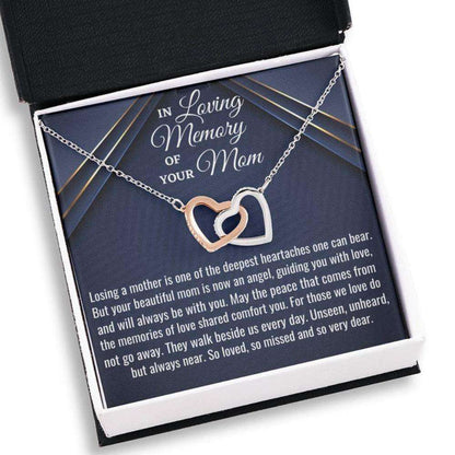 Loss Of Mother Necklace Gift, Mom Condolences Gift, Sympathy Bereavement Gift, Sorry For Your Loss, Memorial Gift Memorials Necklace Rakva