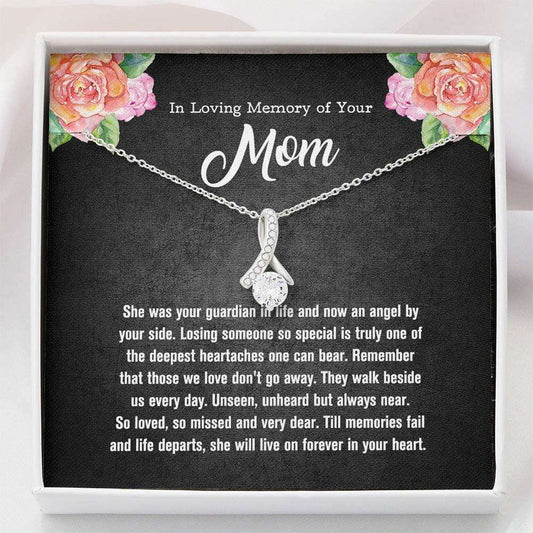 Loss Of Mother Necklace Gift Mom Memorial Gift “ Mother Remembrance Necklace Dughter's Day Rakva