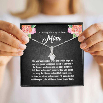 Loss Of Mother Necklace Gift Mom Memorial Gift “ Mother Remembrance Necklace Dughter's Day Rakva