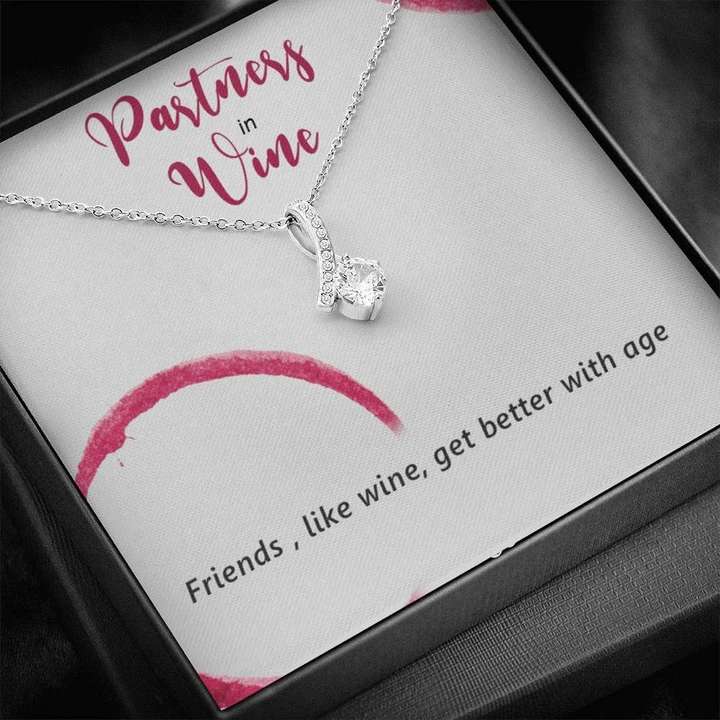 Meaningful Friendship Gift For Bestfriend Girl - 925 Sterling Silver Pendant Friendship Day Rakva