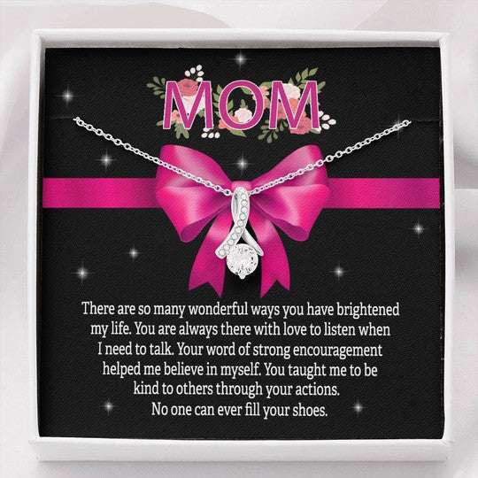 Mom Necklace, Alluring Beauty Necklace Gift For Mom When I Need To Talk Gifts for Mother (Mom) Rakva