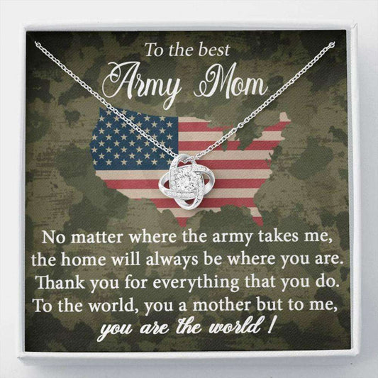 Mom Necklace, Army Mom Necklace, Gift Military Mom, Deployment Gift For Mom, Military Jewelry, Army Necklace For Mom, Army Mom Gifts Gifts for Mother (Mom) Rakva