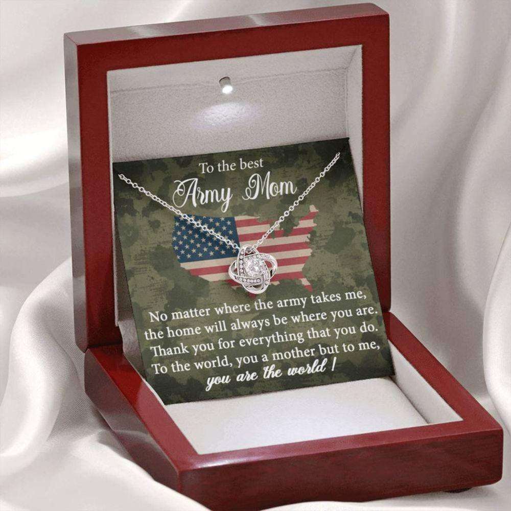 Mom Necklace, Army Mom Necklace, Gift Military Mom, Deployment Gift For Mom, Military Jewelry, Army Necklace For Mom, Army Mom Gifts Gifts for Mother (Mom) Rakva