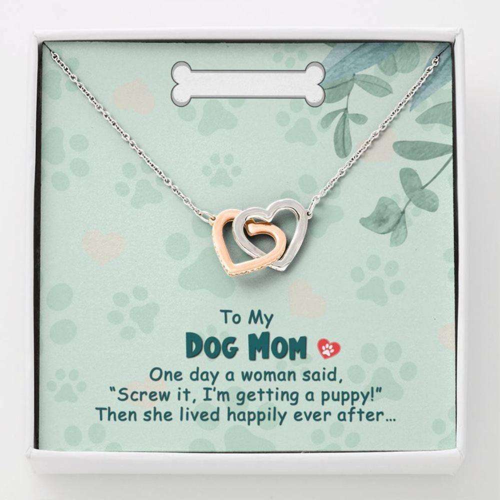 Mom Necklace, Best Dog Mama “ Dog Parent Gift “ Dog Lover Gift “ Dog Mom Necklace “ Funny Dog Mom Gift “ Sweet Pet Parent Gifts for Mother (Mom) Rakva