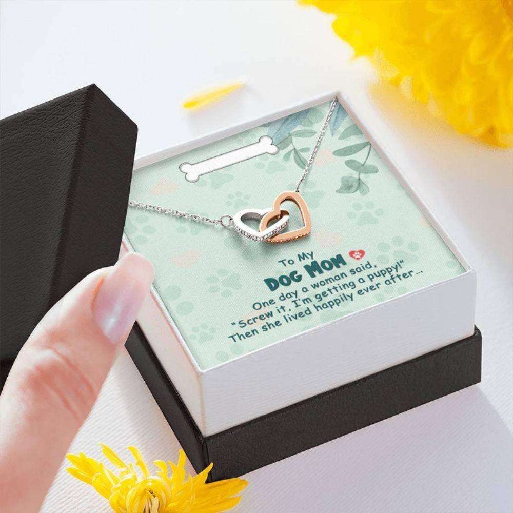 Mom Necklace, Best Dog Mama “ Dog Parent Gift “ Dog Lover Gift “ Dog Mom Necklace “ Funny Dog Mom Gift “ Sweet Pet Parent Gifts for Mother (Mom) Rakva