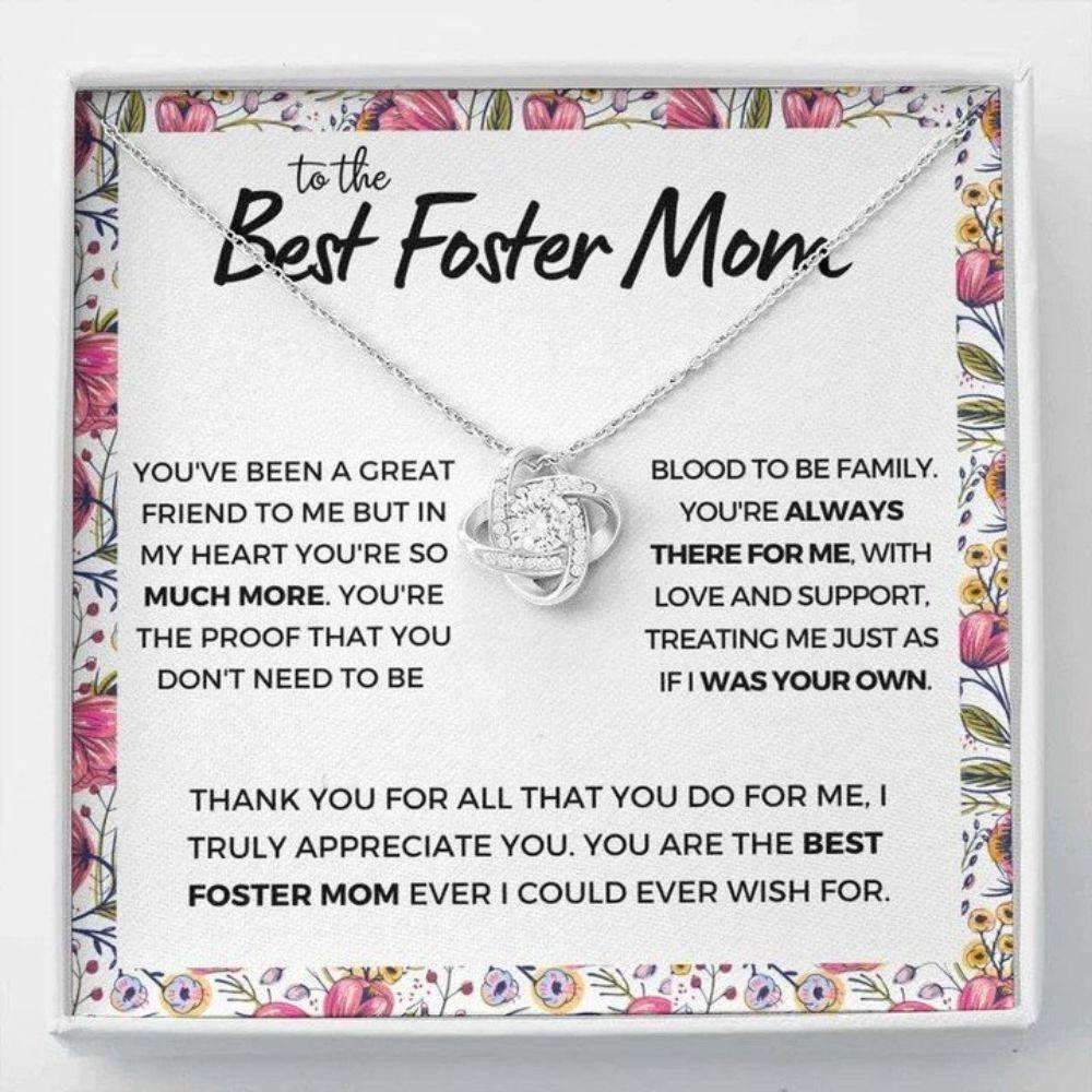 Mom Necklace, Best Foster Mom Gifts For Mothers Day Necklace Sentimental Present For Bonus Mom Gifts for Mother (Mom) Rakva