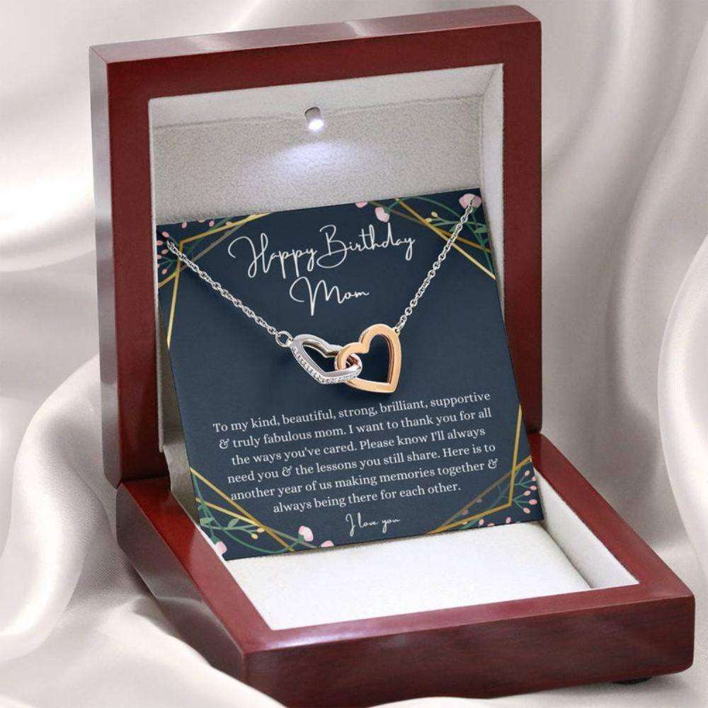 Mom Necklace Birthday Gift From Daughter/Son, Sentimental Necklace Gifts For Mom Gifts For Daughter Rakva