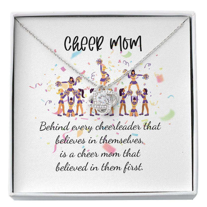 Mom Necklace, Cheer Mom Necklace Sweet Cheer Mom Gift Cheer Leader Necklace Sports Quote Gift Custom Necklace Gifts for Mother (Mom) Rakva