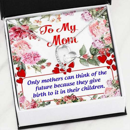 Mom Necklace, Christmas Gift For Mom I’M Yours Forever Love Necklace Gifts for Mother (Mom) Rakva