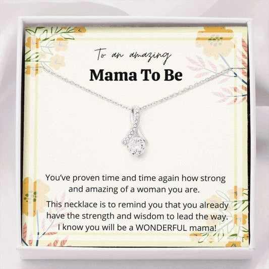 Mom Necklace, Congratulations Pregnancy Gift Necklace, Mama To Be, New Mom, Expecting Mom Gifts For Mom To Be (Future Mom) Rakva