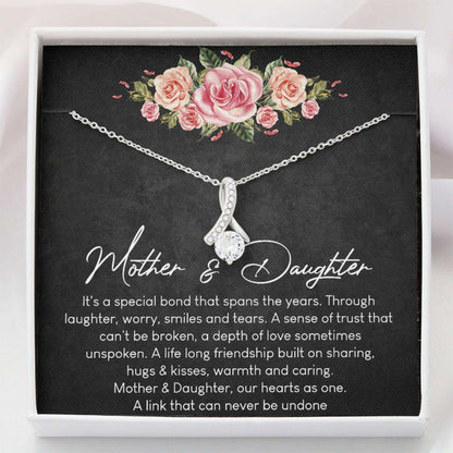 Mom Necklace, Daughter Necklace, Mother And Daughter Necklace “ Alluring Beauty Gifts For Daughter Rakva