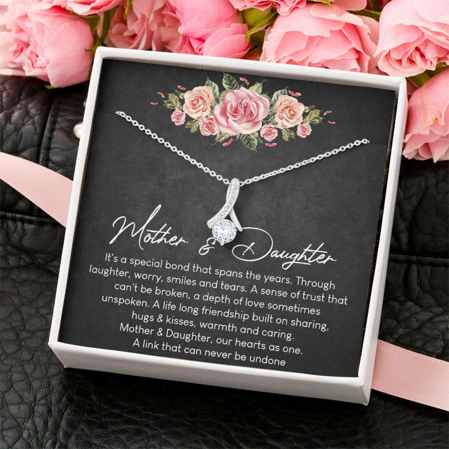 Mom Necklace, Daughter Necklace, Mother And Daughter Necklace “ Alluring Beauty Gifts For Daughter Rakva