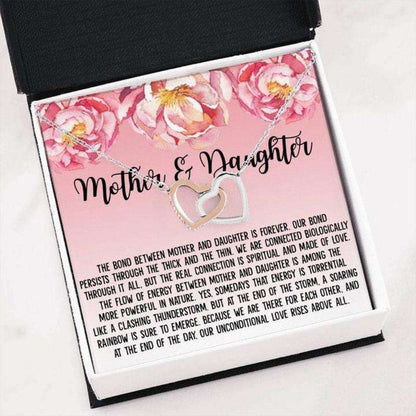 Mom Necklace, Daughter Necklace, Mother Daughter Gift Necklace Mother’S Day Gift Dughter's Day Rakva