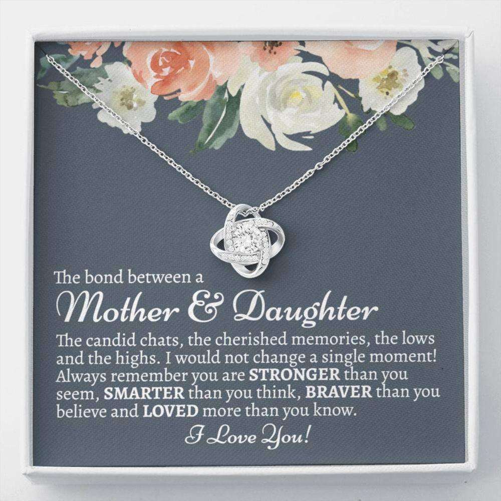 Mom Necklace, Daughter Necklace, Mother Daughter Keepsake, Mother And Daughter Gift, Mother To Daughter Gift, Mother Daughter Charm Dughter's Day Rakva