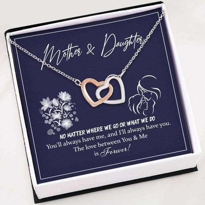 Mom Necklace, Daughter Necklace, Mother Daughter Necklace “ Gift For Daughter Mom Dughter's Day Rakva