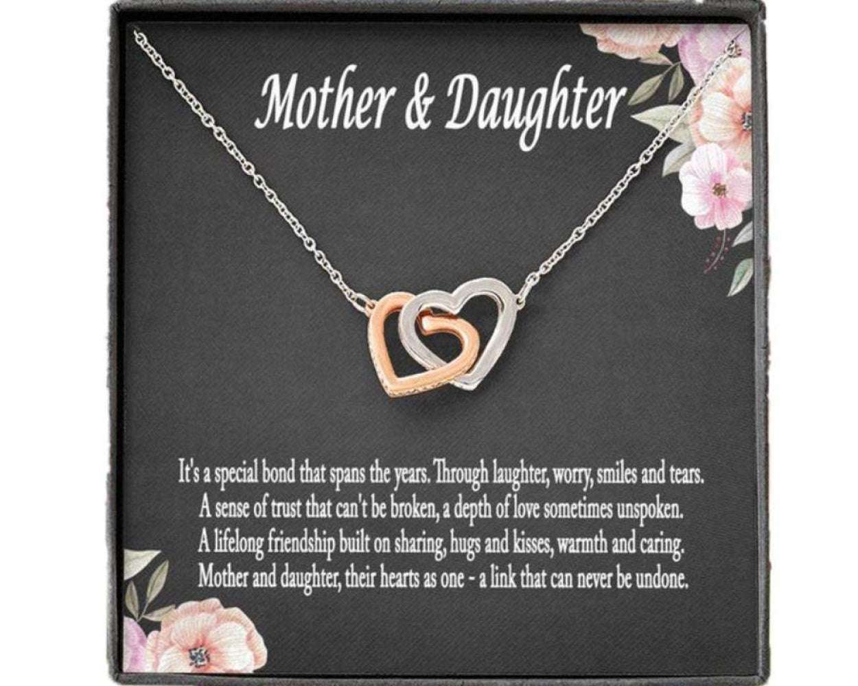 Mom Necklace, Daughter Necklace, Mother Daughter Necklace, Mother Daughter Gift Dughter's Day Rakva