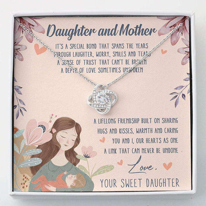 Mom Necklace, Daughter Necklace, Mother & Daughter Necklace “ Necklace With Gift Box Dughter's Day Rakva