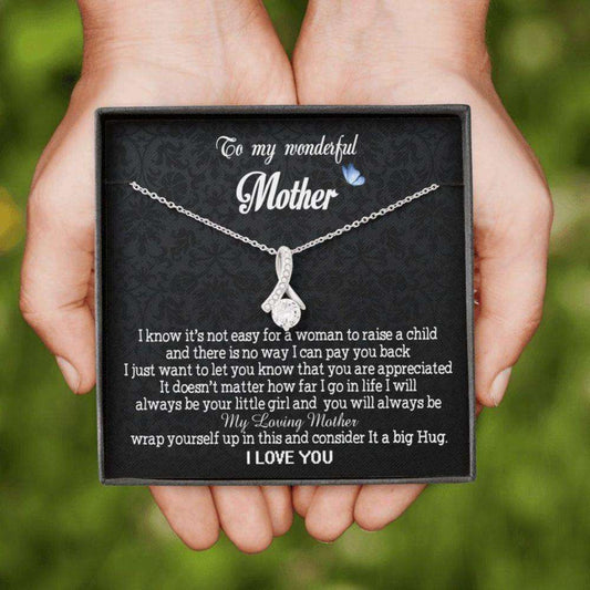 Mom Necklace, Daughter To Mom Necklace, Mothers Day Gift, Gift For Mother From Daughter, Mother And Daughter Necklace Gifts For Daughter Rakva