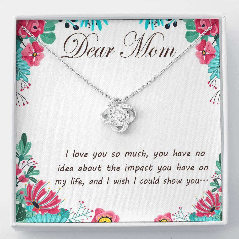 Mom Necklace, Dear Mom Necklace, Mother Necklace, Mom Gift, Mother Daughter Necklace Dughter's Day Rakva