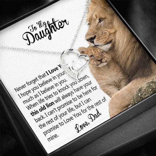 Mom Necklace, For Mom This Old Lion Family Love Forever Love Necklace Gifts for Mother (Mom) Rakva