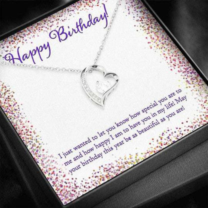 Mom Necklace, Forever Love Necklace Birthday Gift For Mom How Special You Are To Me Gifts for Mother (Mom) Rakva