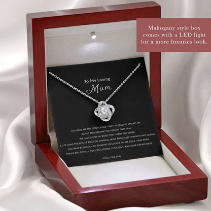 Mom Necklace From Son, Mom Gift From Son, Mom Son Gifts, Mom Son Jewelry, Gift For Mom From Son Gifts for Mother (Mom) Rakva