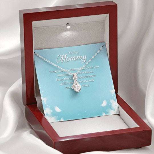 Mom Necklace, Gift For Mom Alluring Beauty Necklace Love You More Than I Ever Know Gifts for Mother (Mom) Rakva