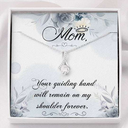 Mom Necklace, Gift For Mom Alluring Beauty Necklace Thank For Your Guidance Gifts for Mother (Mom) Rakva