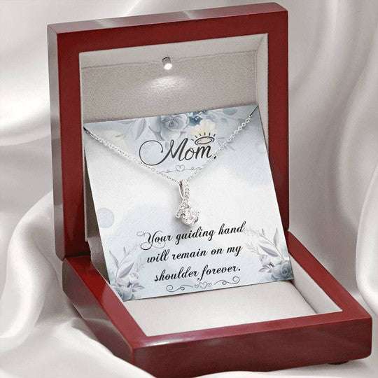 Mom Necklace, Gift For Mom Alluring Beauty Necklace Thank For Your Guidance Gifts for Mother (Mom) Rakva