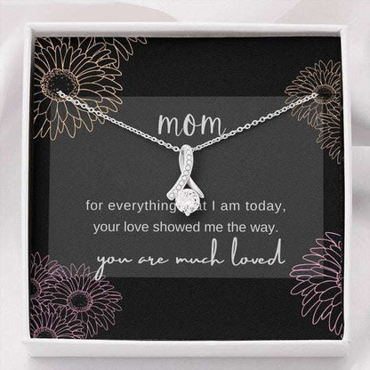 Mom Necklace, Gift For Mom Alluring Beauty Necklace You Are Much Loved Gifts for Mother (Mom) Rakva