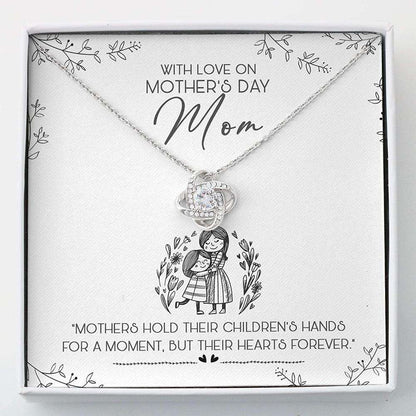 Mom Necklace, Gift For Mom For Mom “ Love Knot Necklace Gifts for Mother (Mom) Rakva