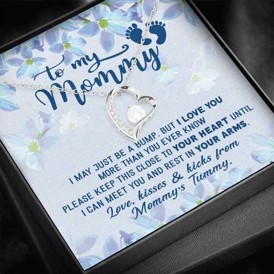 Mom Necklace, Gift For Mom Forever Love Necklace Until I Can Meet You Gifts for Mother (Mom) Rakva