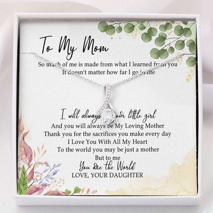 Mom Necklace, Gift For Mom From Daughter “ For Mom Necklace With Gift Box Gifts For Daughter Rakva