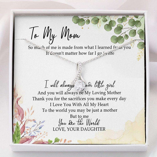 Mom Necklace, Gift For Mom From Daughter “ For Mom Necklace With Gift Box Gifts For Daughter Rakva