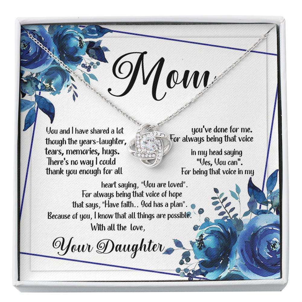 Mom Necklace, Gift For Mom From Daughter, Mother Daughter Necklace, Mom Gift From Daughter, To My Mother, Mother’S Birthday, Best Mom Custom Necklace Gifts For Daughter Rakva