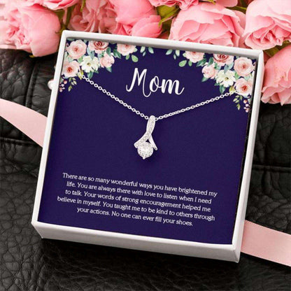 Mom Necklace, Gift For Mom, Mom Cz Necklace On Gifts for Mother (Mom) Rakva