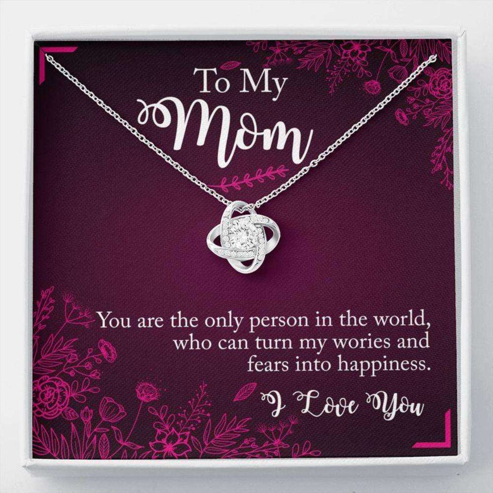 Mom Necklace, Gift For Mom, Mom Gift From Daughter Necklace, Gifts For Mom, Mother Necklace Gifts For Daughter Rakva