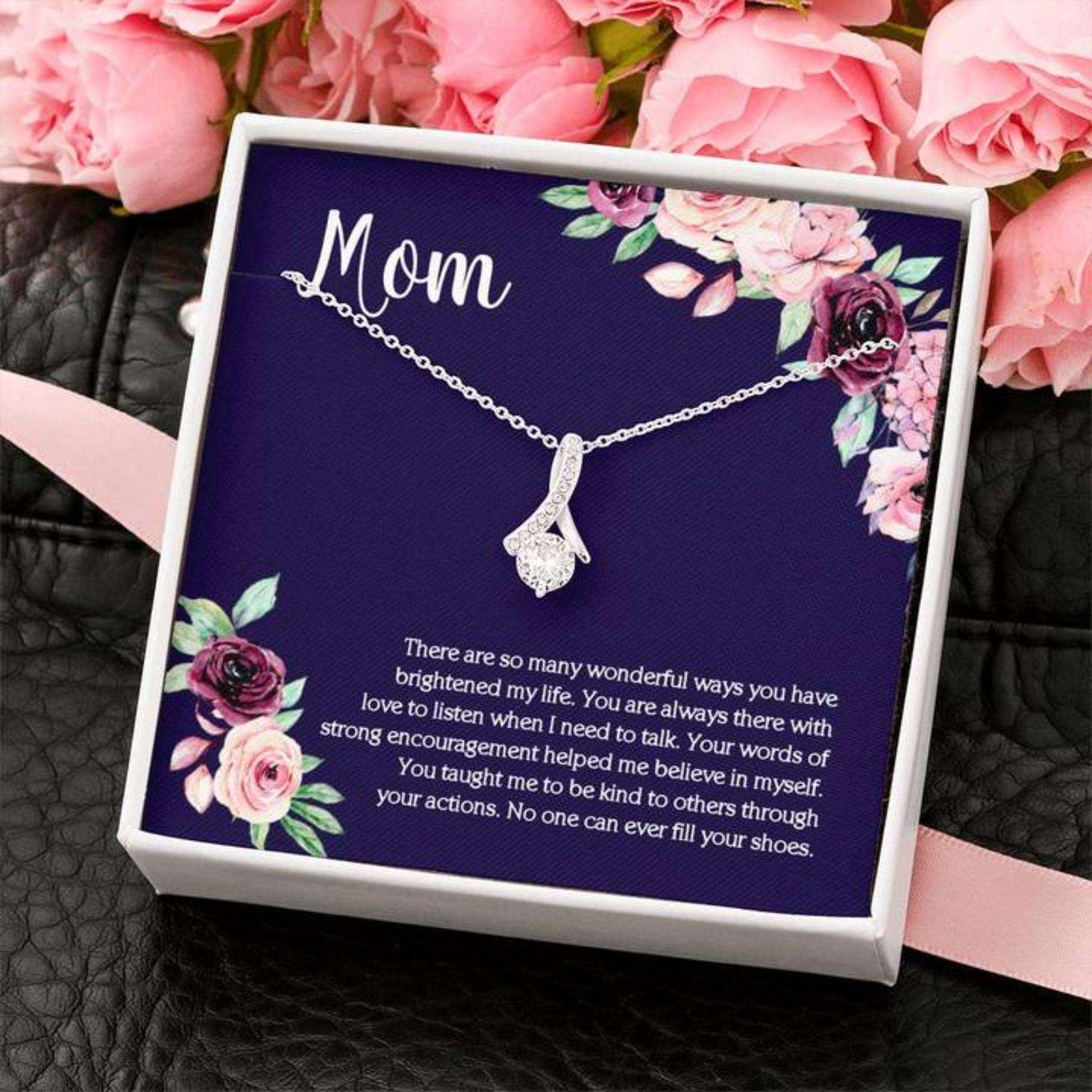 Mom Necklace, Gift For Mom, Mom Necklace For Birthday, Christmas Or Mother’S Day Gifts for Mother (Mom) Rakva