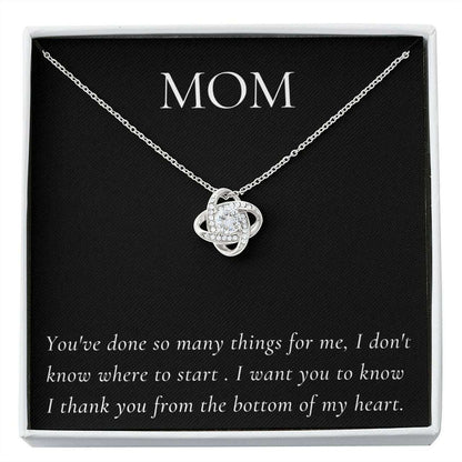 Mom Necklace, Gift For Mom Necklace You’Ve Done So Many Things For Me Gifts for Mother (Mom) Rakva