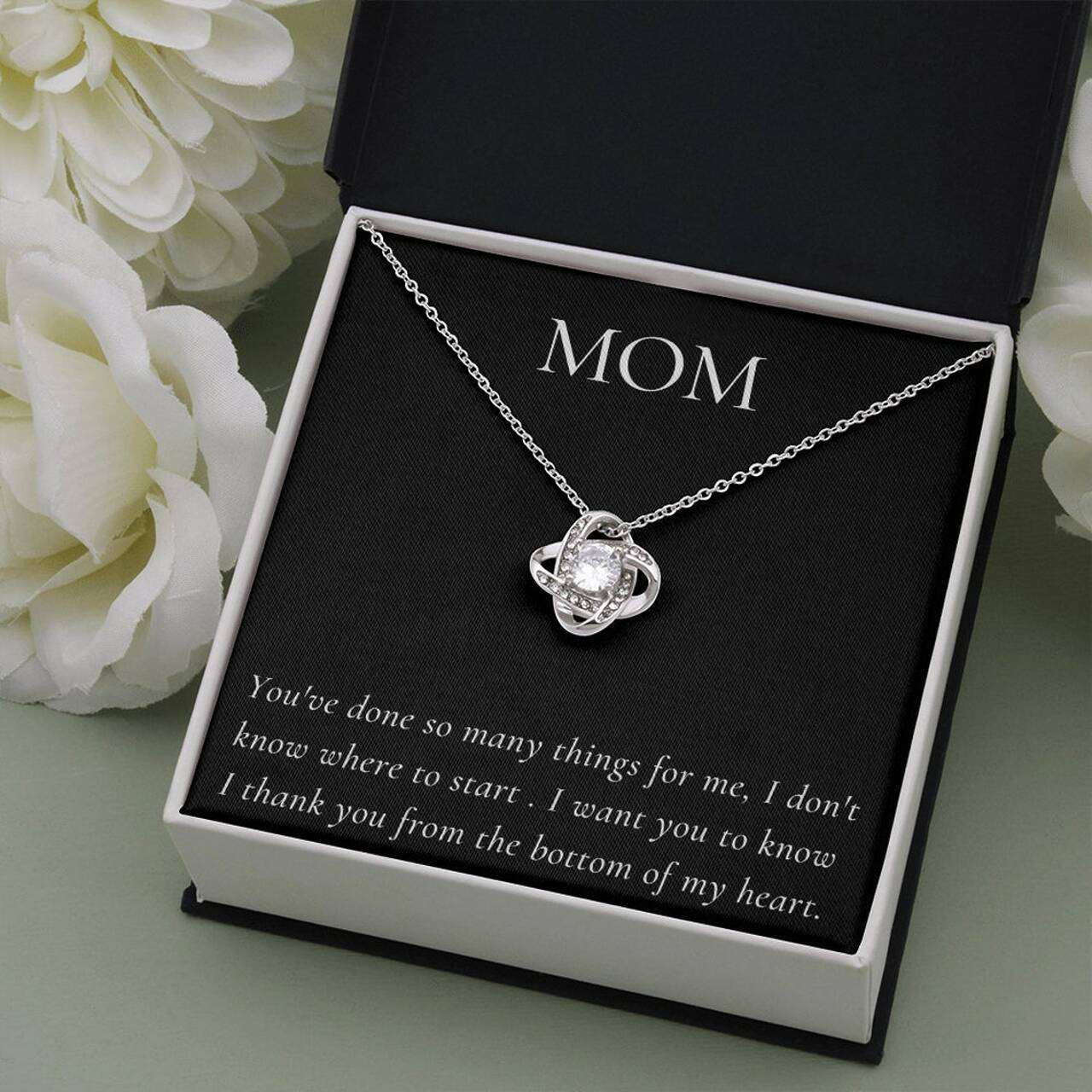 Mom Necklace, Gift For Mom Necklace You’Ve Done So Many Things For Me Gifts for Mother (Mom) Rakva