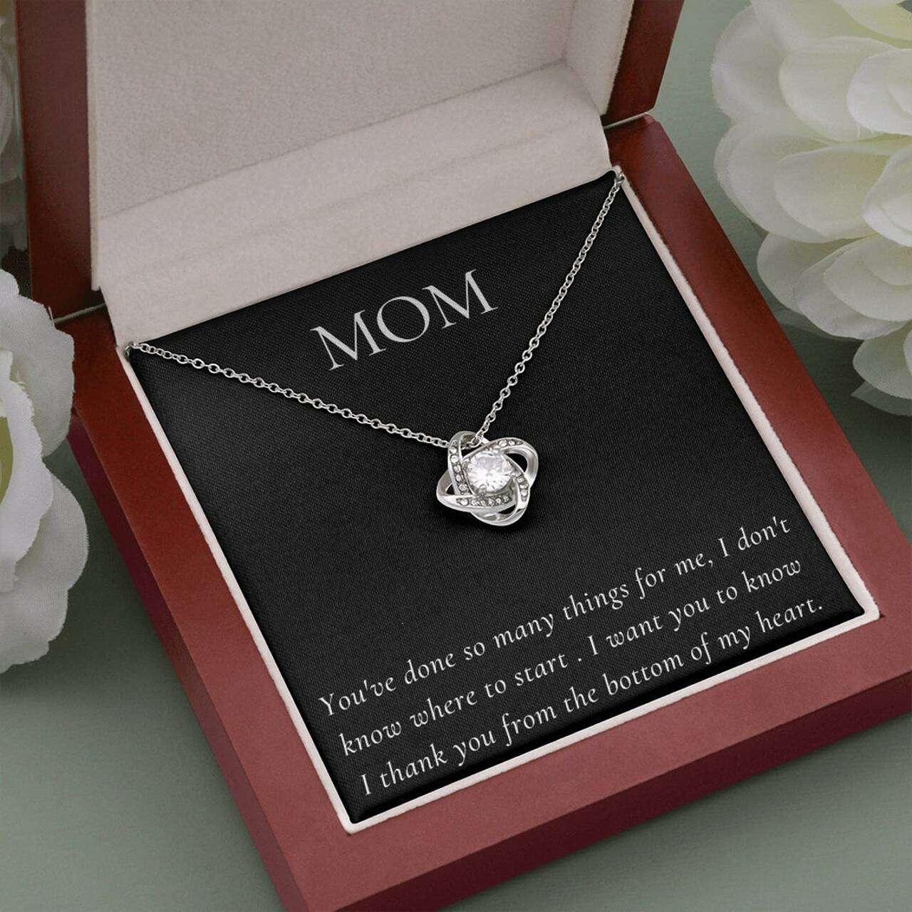 Mom Necklace, Gift For Mom Necklace You’Ve Done So Many Things For Me Gifts for Mother (Mom) Rakva