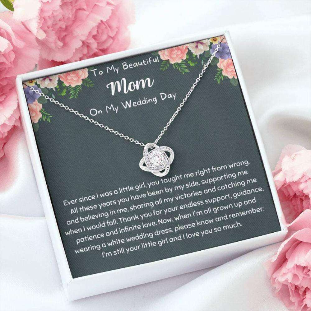 Mom Necklace, Gift For Mom On Wedding Day, Mother Of The Bride Necklace, Wedding Gift For Mom, Bride To Mom Gift Gifts for Mother (Mom) Rakva