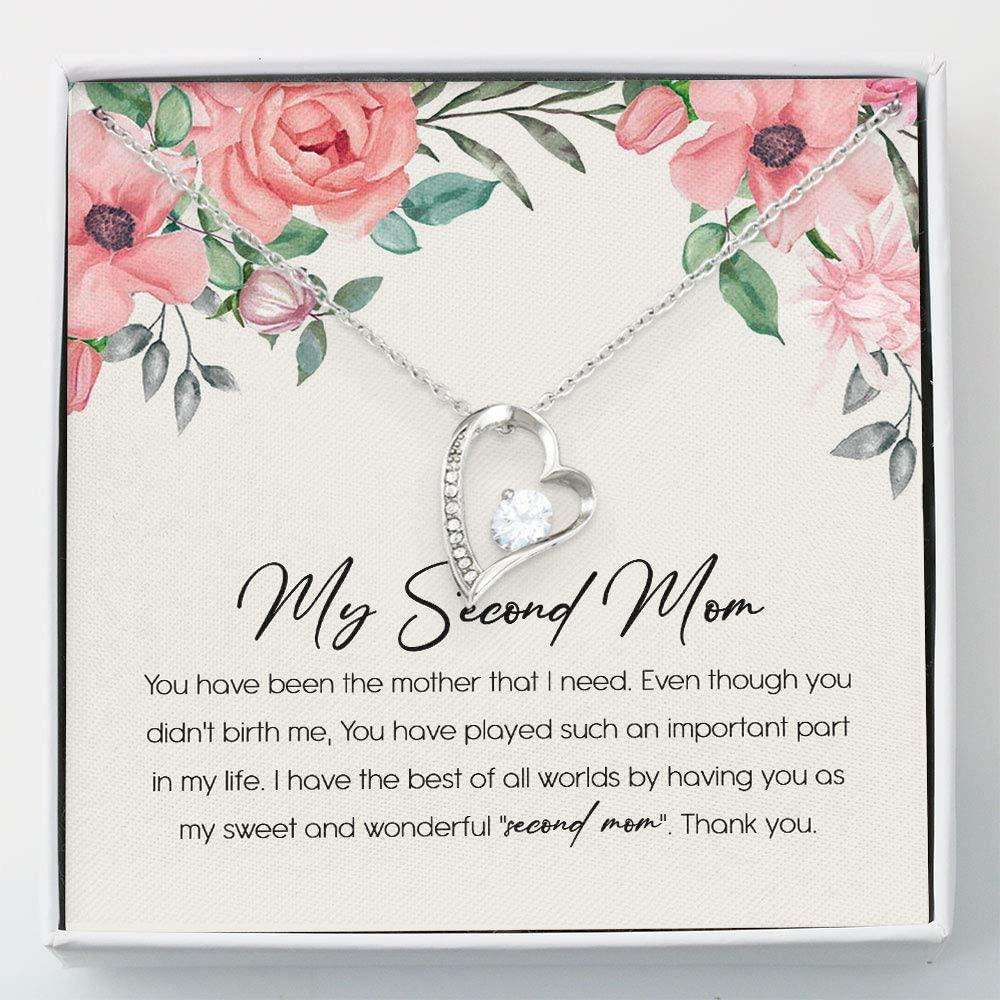 Mom Necklace “ Gift For Mom Stepmom Bonus Mom Necklace Gifts for Mother (Mom) Rakva