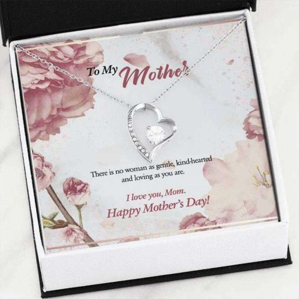 Mom Necklace, Gift For Mother I Love You Forever Love Necklace Gifts for Mother (Mom) Rakva