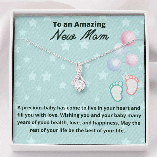 Mom Necklace, Gift For New Mom Necklace First Time Mom To Be Gifts, Present For New Mom, Unique New Mom Gift Gifts For Mom To Be (Future Mom) Rakva