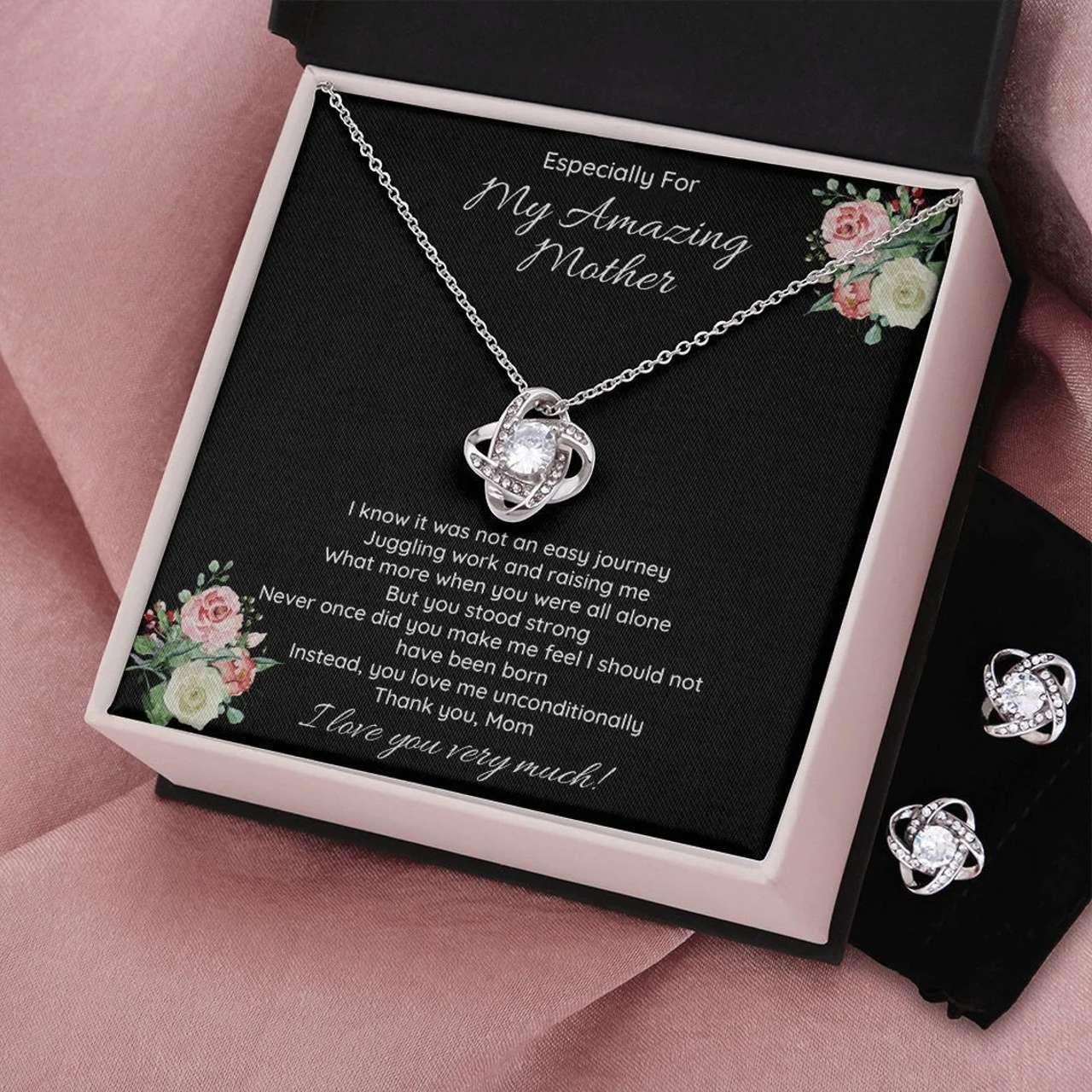 Mom Necklace, Gift For Single Mom Especially For My Amzing Mother Necklace Gifts for Mother (Mom) Rakva