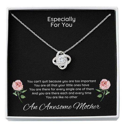 Mom Necklace, Gift For Single Mom Necklace Especially For You An Awesome Mother Gifts for Mother (Mom) Rakva